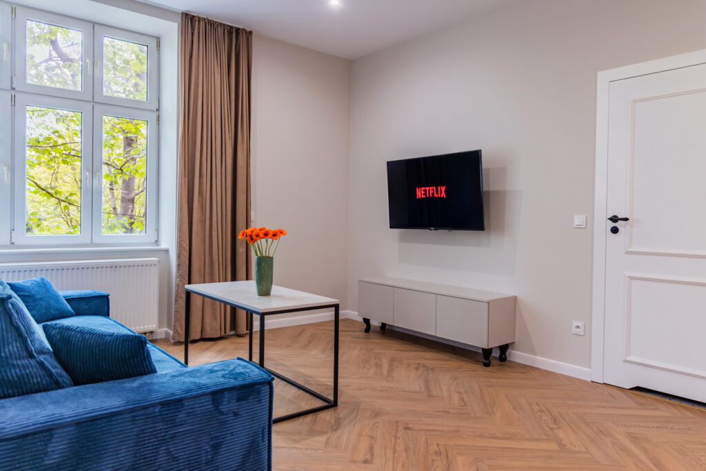 Salon pierwszego apartamentu przy Wawelu