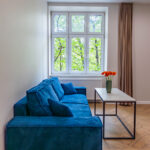 "High ceilings and natural light in Apartment near Wawel in Krakow