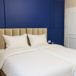 Cozy bedroom in Apartment near Wawel in Krakow with double bed