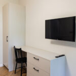 Desk area in Apartment near Wawel in Krakow for work or study
