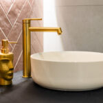 Bathroom interior in Apartment near Wawel in Krakow