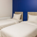 Bedroom with two beds in Apartment near Wawel in Krakow